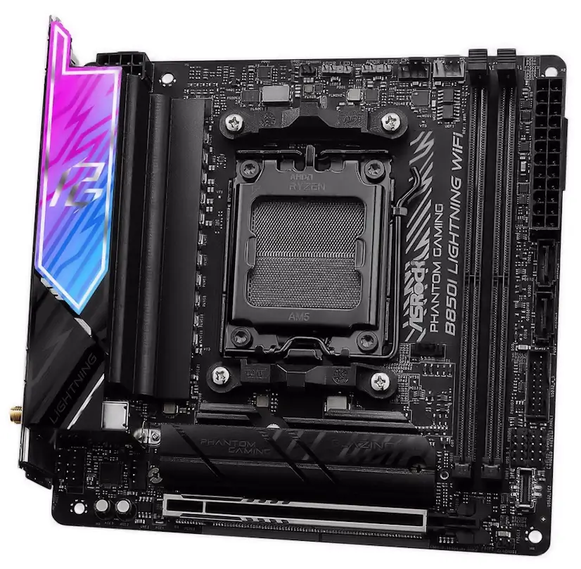 Informático Daganzo de Arriba - Montaje Placa Base ASRock B850I Lightning WiFi Gaming PC Daganzo de Arriba