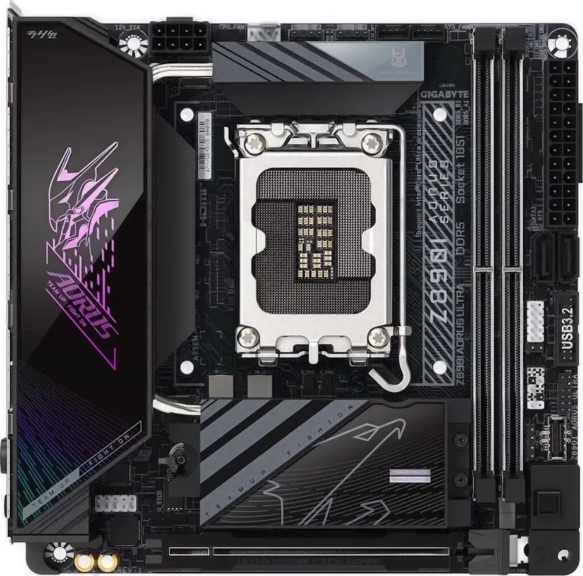 Montaje Placa Base GIGABYTE Z890I AORUS ULTRA Gaming PC Daganzo de Arriba